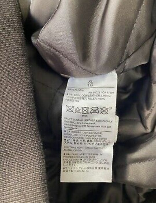 Skórzana oryginalna kurtka Banana Republic XL