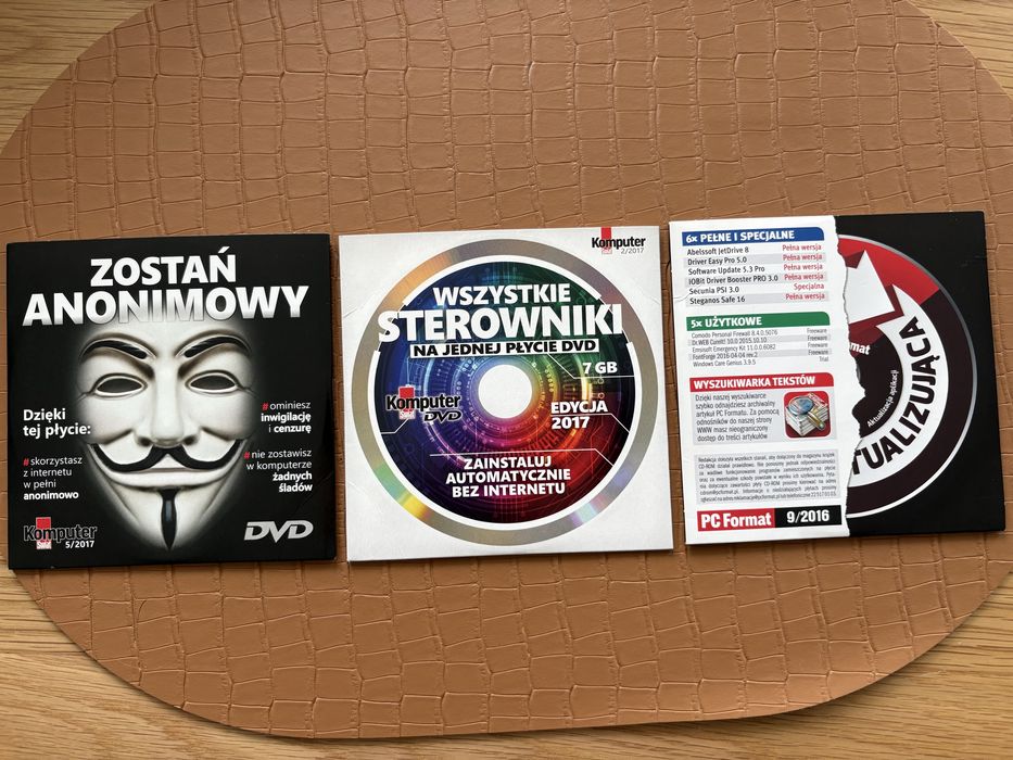 Komputer Świat płyty dvd programy aplikacje Nowe różne