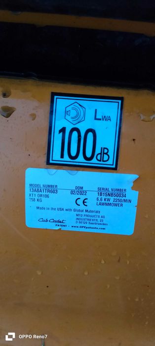 Traktorek kosiarka CubCadet