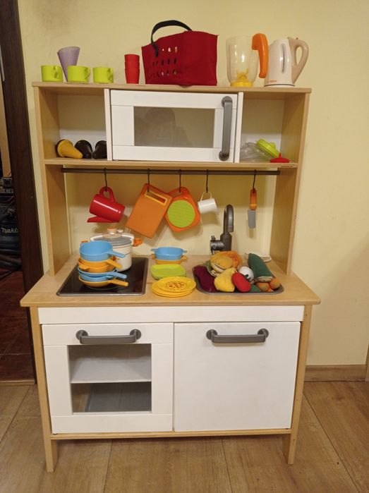 IKEA DUKTIG Kuchnia dla dzieci do zabawy brzoza 72x40x109