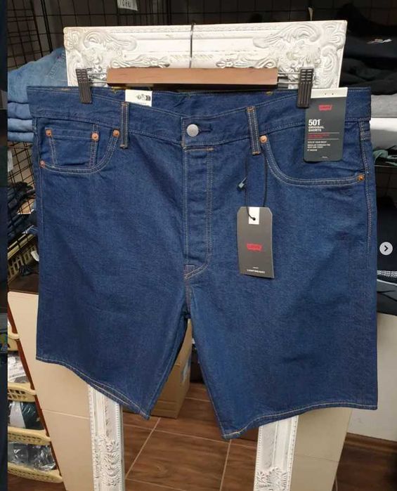 джинсові шорти Levi's 501 Original Shorts оригінал W38