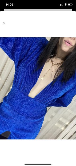 Комбинезон плиссированный от prettylittlething
