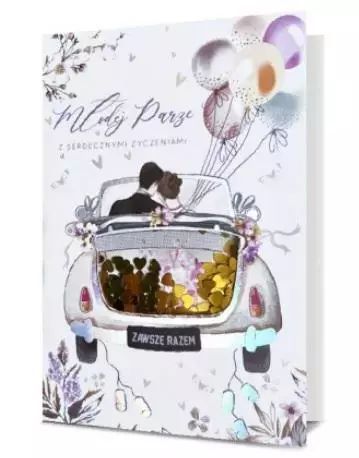 Karnet B6 Ślub. Pan Dragon