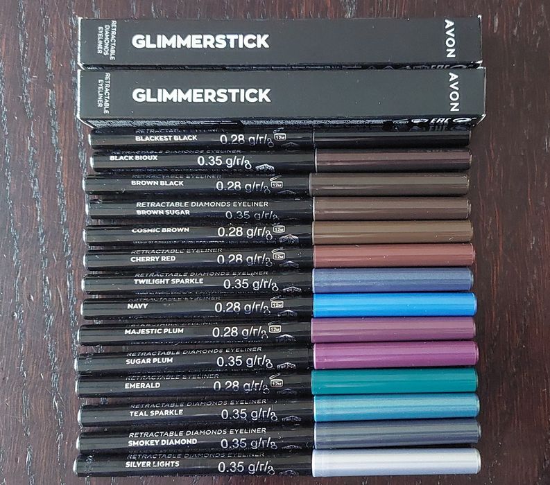 Avon True konturówka kredka do oczu Silver Lights