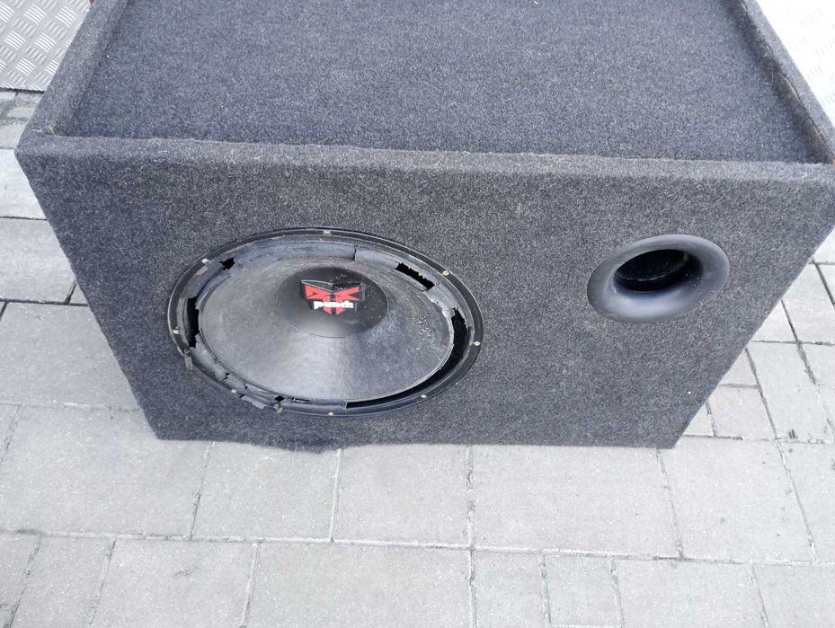 Tuba subwoofer do regeneracji membrana