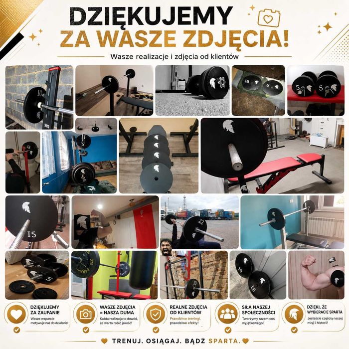 Obciążenie stalowe SPARTA | PEWNA WAGA