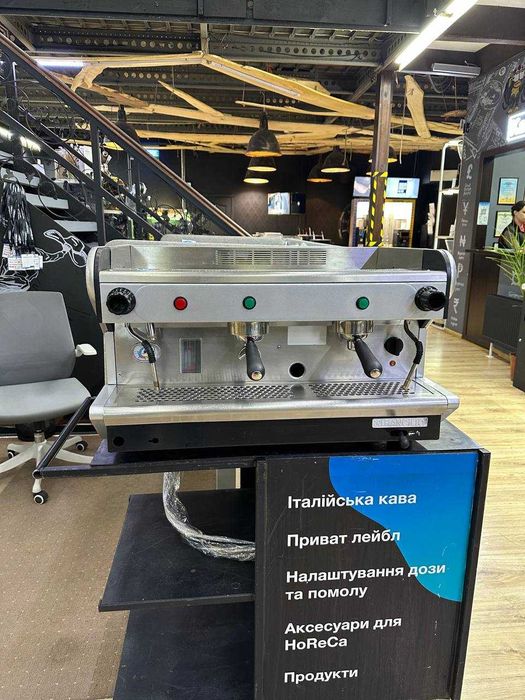 Rancilio 2Gr / Кофеварка / Професійна двопостова кавомашина / Гарантія