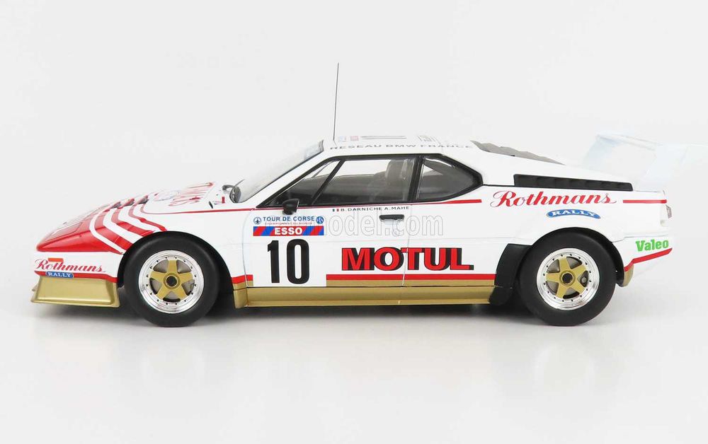 1:18 Ixo BMW M1 (E26) Tour de Corse 1982 B. Darniche / A. Mahe