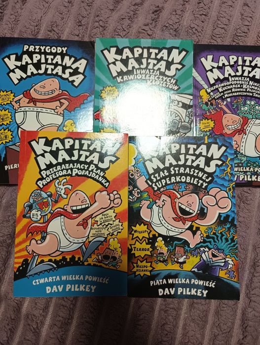 Kapitan Majtas 10 tomów