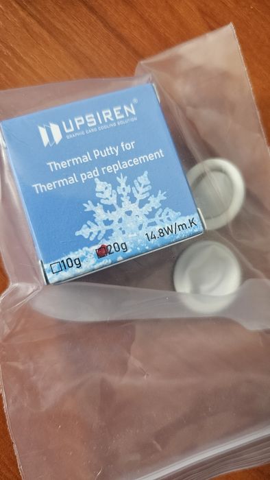 Szpachla termiczna UTP-8, pasta termoprzewodząca różowa