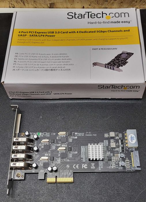 Kontroler USB StarTech PEXUSB3S44V PCI-E USB 3.0