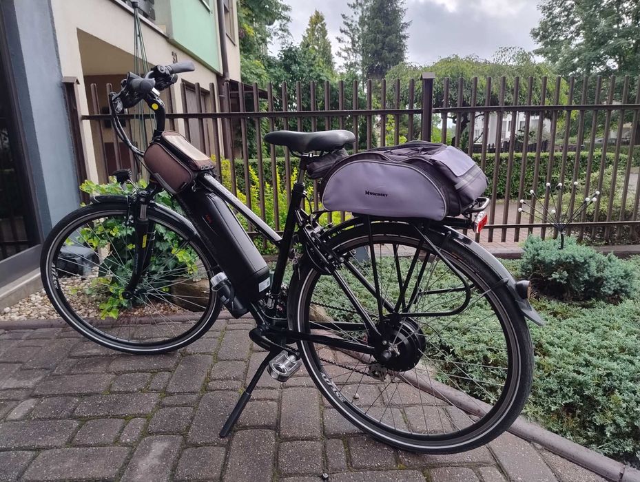 Super stan! Rower elektryczny Prophete Navigator 760 trekingowy