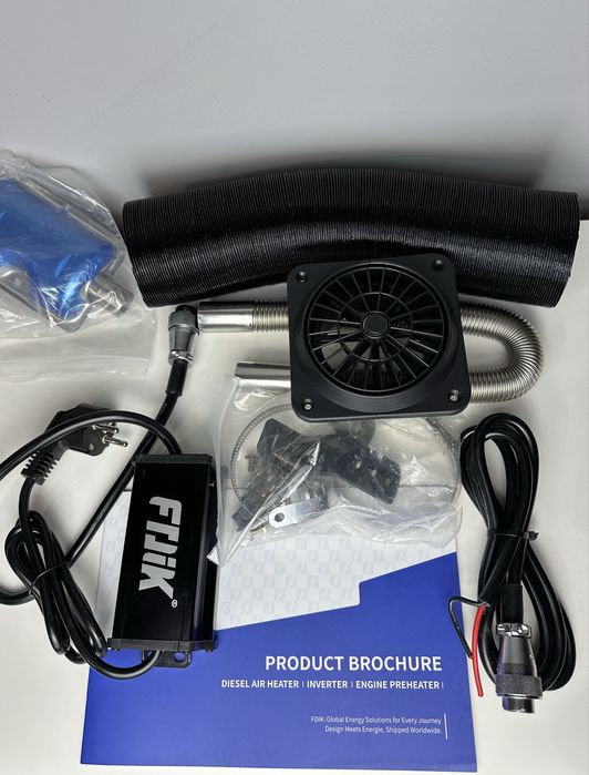 Портативна дизельна автономка Fdik Panda U7 (Вебаста) 8KW 12,24,220В