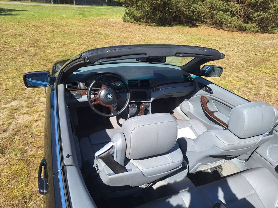 BMW E46 cabrio  2.5 benzyna automat hak