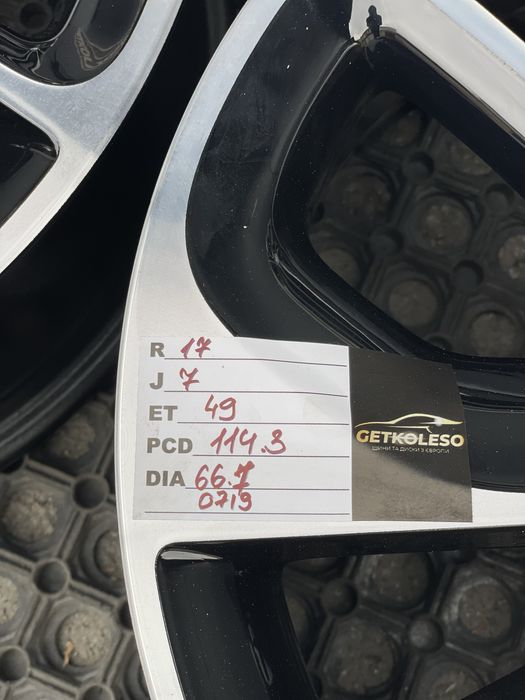 Оригінальні диски Renault 5/114.3 r17 Bose