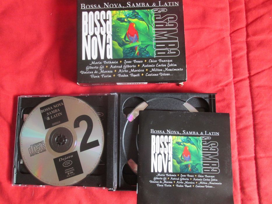 Box 5 CDs Bossa Nova Samba & Latin, nova