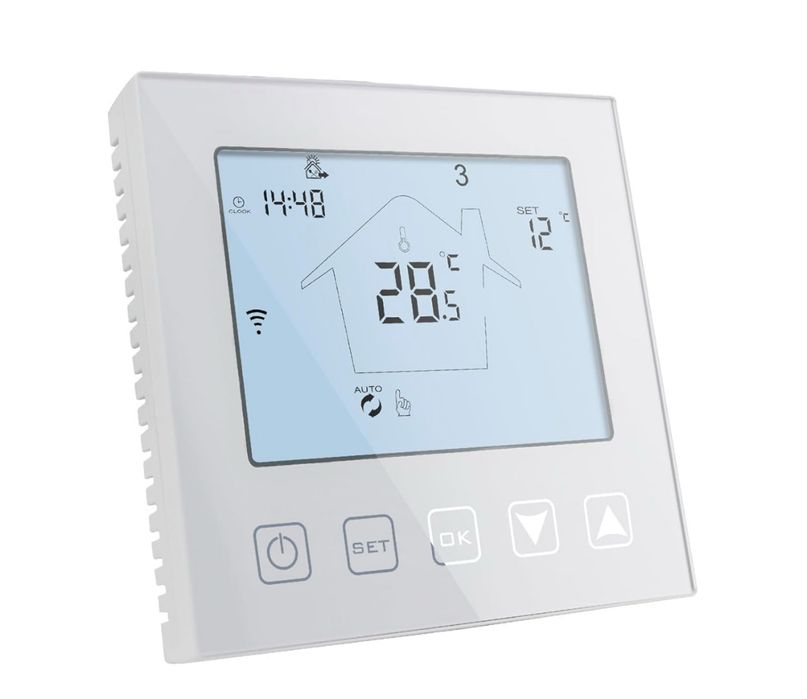 KETOTEK Termostat WiFi Kotła/Wodne Ogrzewanie Podłogowe