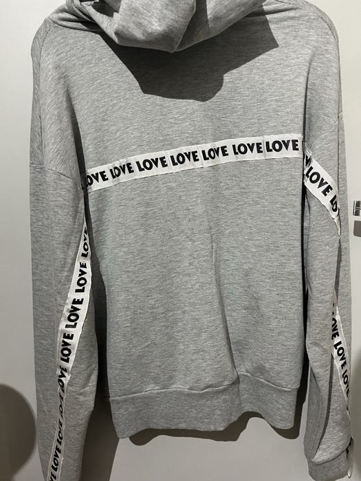 bluza szara rozpinana