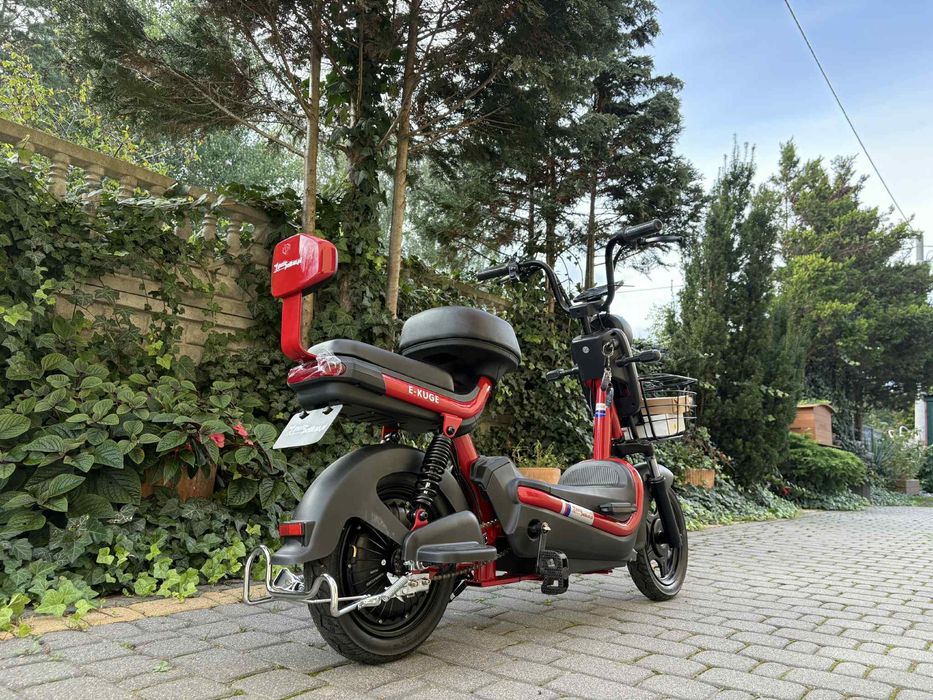 SKUTER ELEKTRYCZNY 500W | E-KUGE | Homologacja drogowa | Raty Dostawa