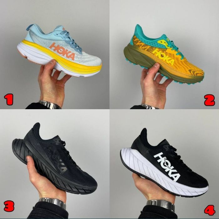 БЕЗ ПЕРЕДПЛАТИ‼️ Бігові кросівки Hoka One Carbon, Bondi /36-45 ПРЕМІУМ