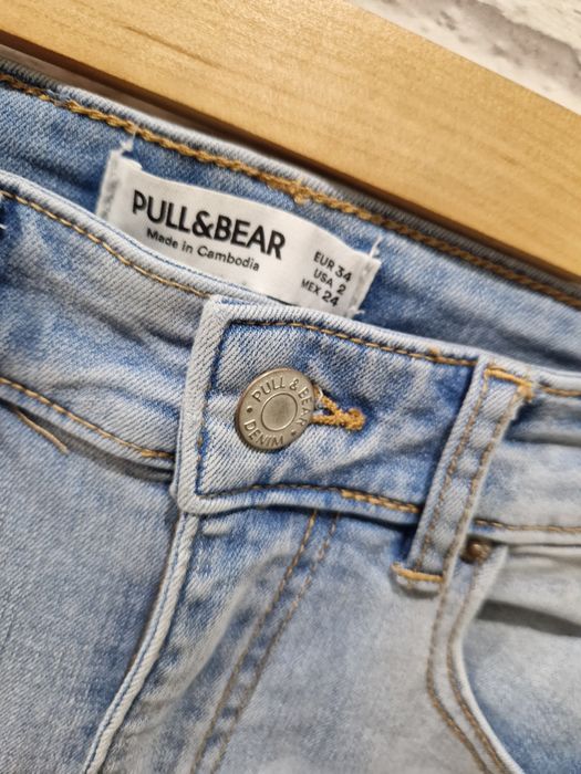 Spodnie Pull&Bear wysoki stan