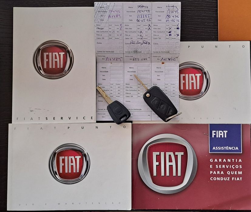 Fiat Grande Punto 1.2 Active (2008)  Pintura Nova & Histórico