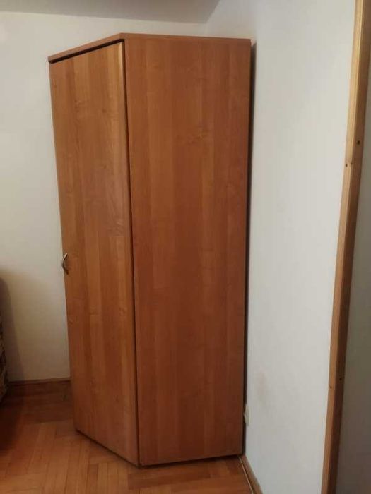 Szafa narożna solidna 204 x 90 z grubej płyty POLECAM
