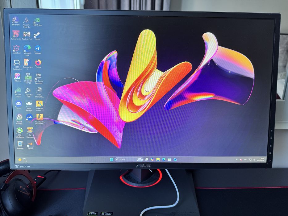 Asus Монітор Gamingowy Led Rog Swift Pg248Q 24 " 1920 X 1080 Px Tn Full Hd 180ghz