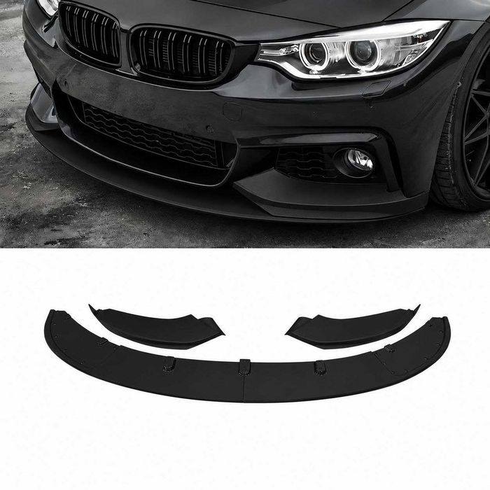 Сплиттер для BMW F32 4 Series диффузор спойлер пороги зеркала губа обвес сплiтер
