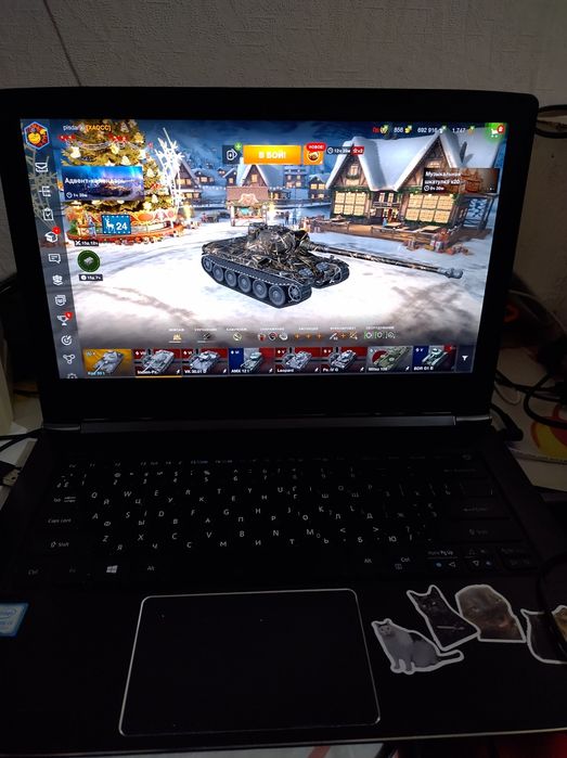 Ноутбук Acer aspire s5-371 процессор intel i3-7100U 4gb оперативки