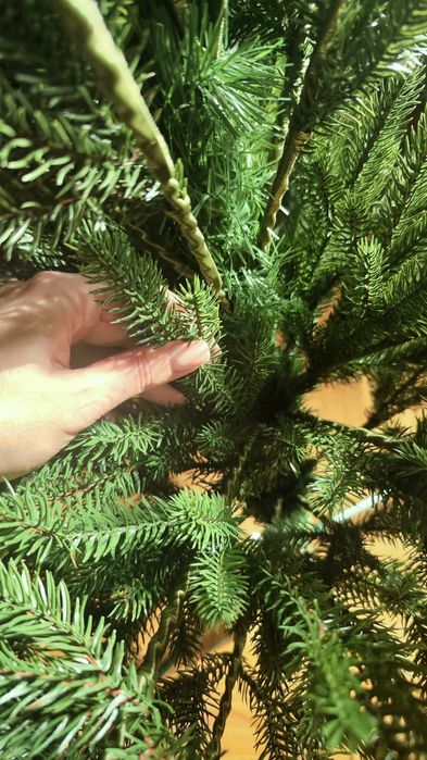 Альпійська зелена 2,1 м Siga group лита штучна ялинка ёлка литая