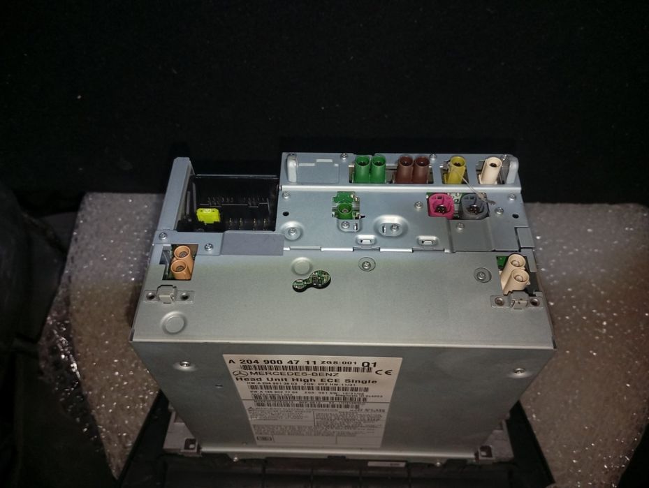 Radio CD NAVI LIFT karta pamięci W204 3.0 FULL Mercedes Benz C-klasa