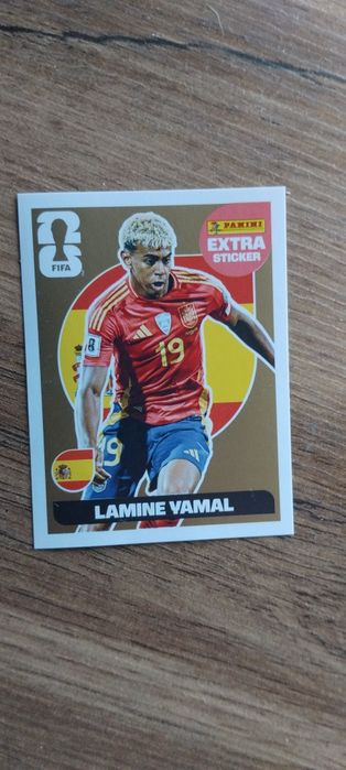 Lamine yamal legend gold em perfeitas condições