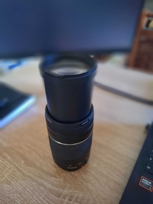 Objetiva Canon Zoom Lens ef 75 300mm 1 4 5.6 iii