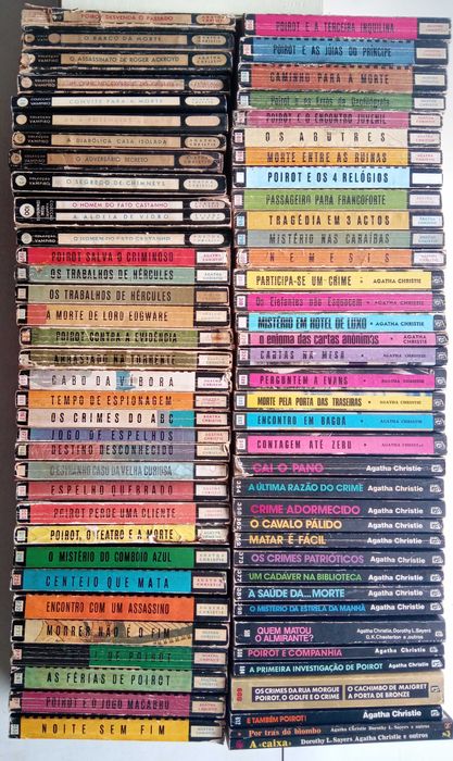 Agatha Christie	- - - - -		Colecção Completa	- - - - -	71 Livros