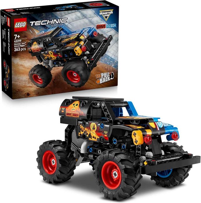 LEGO Technic - Monster Jam™ Grave Digger™ Ogień i lód 42219