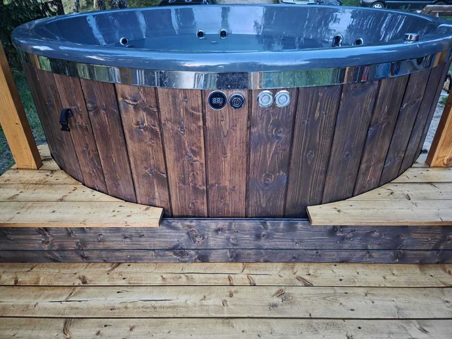 Mobilna Balia XXL Jacuzzi Spa z hydromasażem
