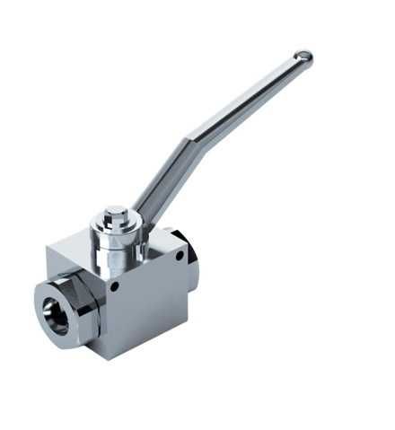 Кран шаровый 3/4" блочный с отверствиями для креплепния