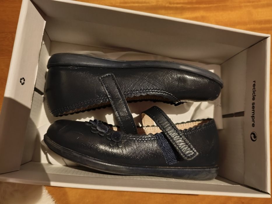 Sapatos menina azul marinho
