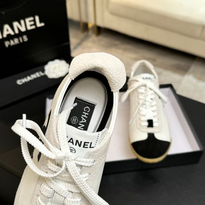 Кеди Chanel Calfskin білі 36 39 40наявність