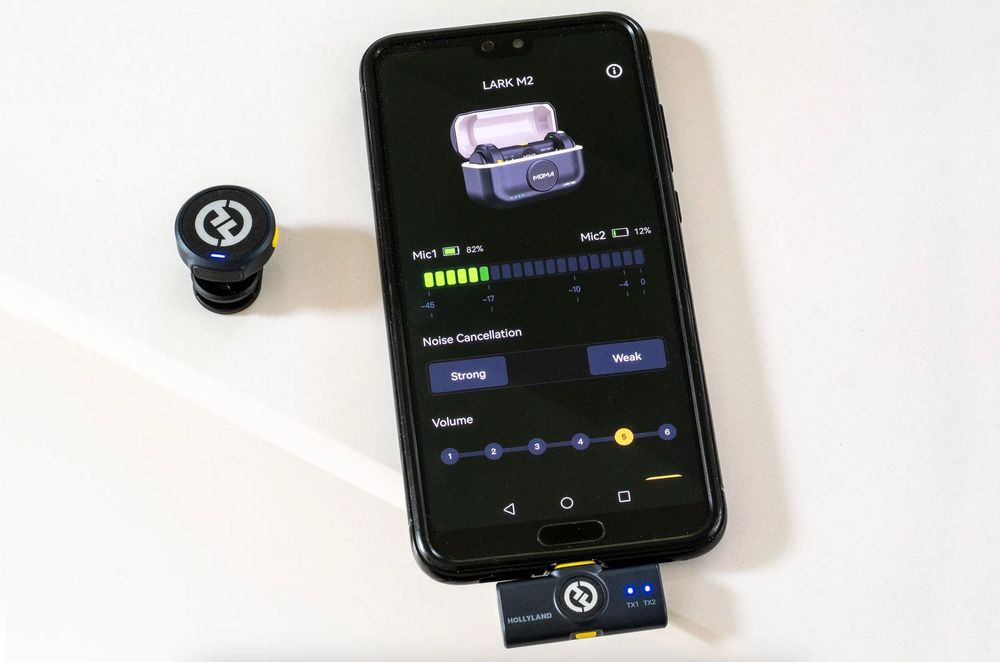 Аренда аудиосистемы (2 микро+приемник) Hollyland Lark M2 Combo Version