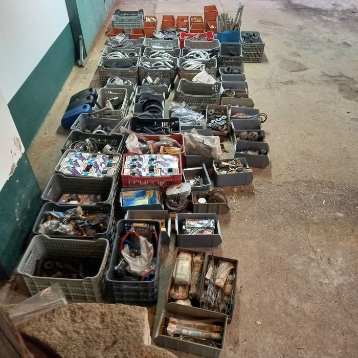 Lote de peças de motorizadas