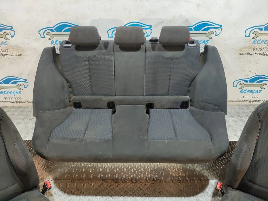 Conjunto bancos em Alcântara BMW Serie 1 F20 Pack M