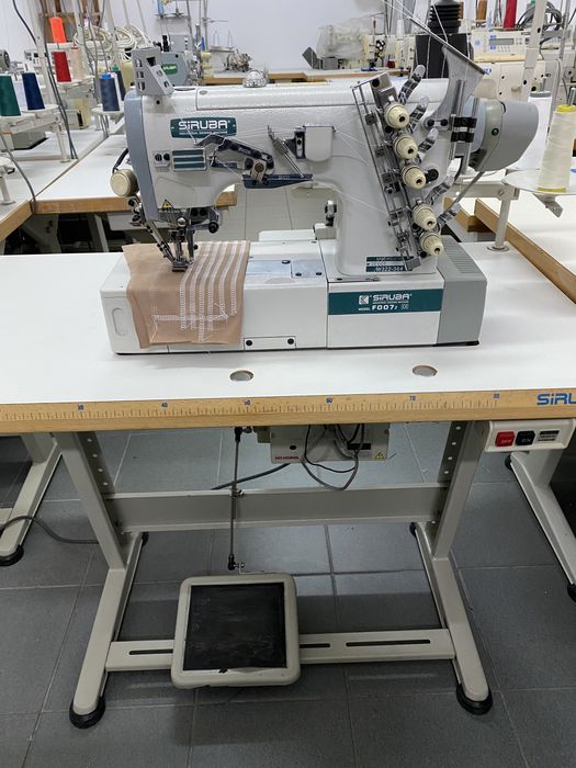 Renderka Siruba automat 6,4 mm servo 230V Juki