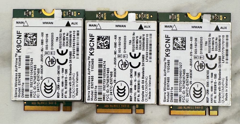 LTE модеми до ноутбуків