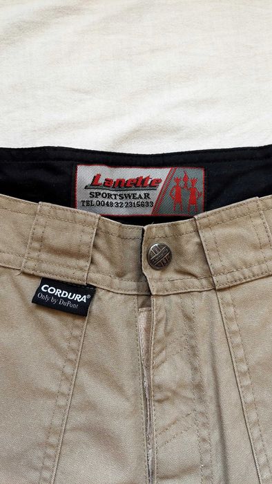 spodnie outdoorowe bojówki cordura oldschool