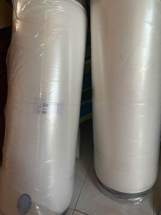 colchões viscoelásticos  na embalagem
