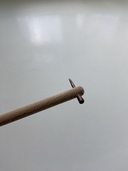 Писачок для розпису писанки  мідний