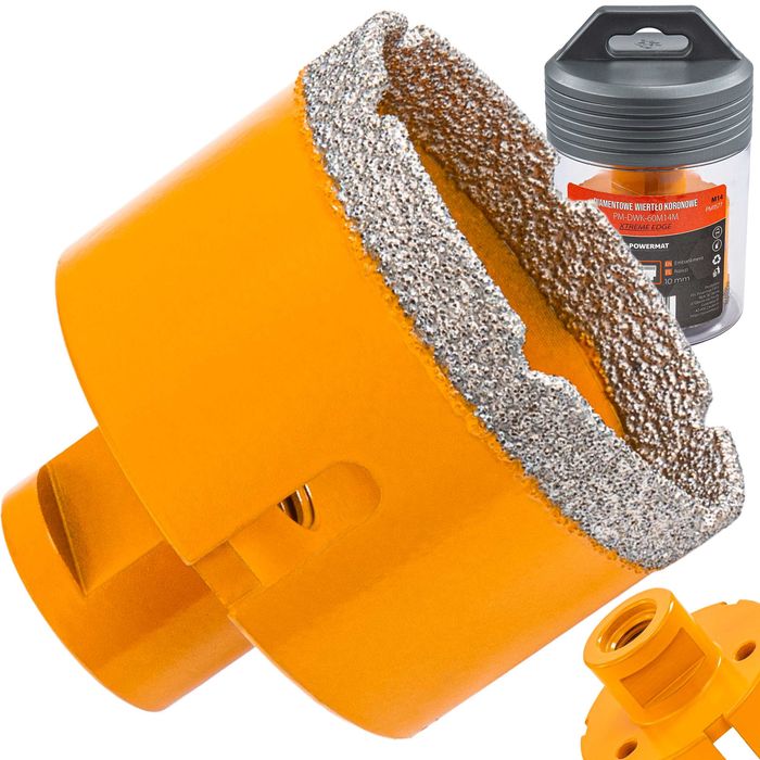 otwornica diamentowa do gresu pm-dwk-60m14m