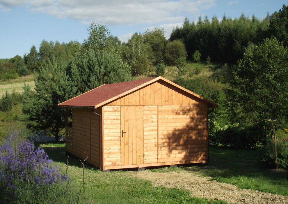 Altana Domek Drewniany Na Działkę Rekreacyjny Letniskowy Działkowy 4